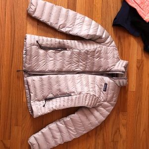 Grey Patagonia winter jacket